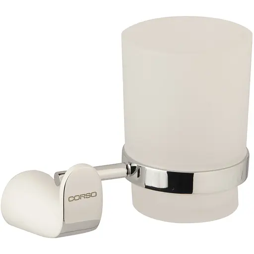 Стакан Corso GARDA 116×115×93мм (W) (9680543) - фото 1