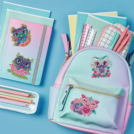 Набор для создания стикеров Космические питомцы Nebulous Stars 11023 с алмазной мозаикой - фото 5