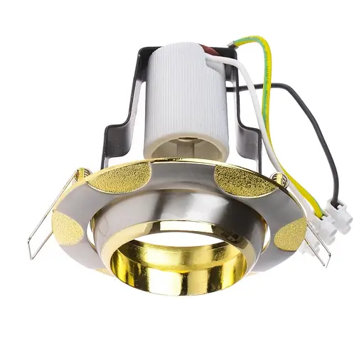 Светильник точечный Brille поворотный RO-50B SN/G 161245