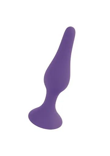 Анальна пробка Boss Silicone Plug Small 10 см (фіолетовий)