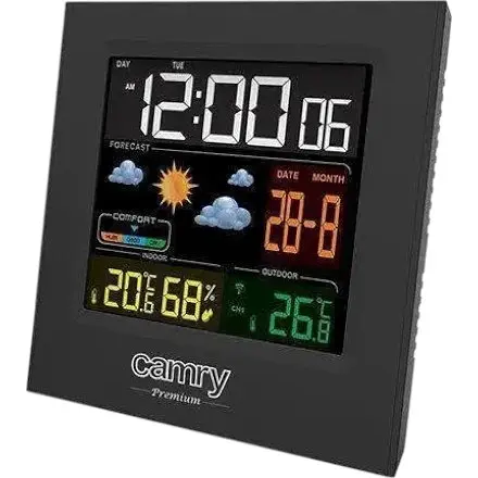 Метеостанция - часы аккумуляторные Camry CR 1166 - фото 1