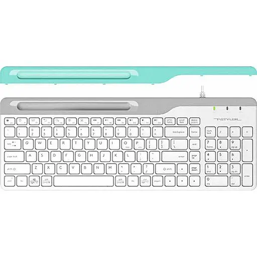 Клавіатура A4Tech Fstyler FK25 USB White (FK25 (White)) - фото 1