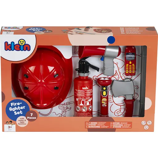Игрушечный пожарный набор Klein PRO со шлемом 7 шт. (8967) - фото 12