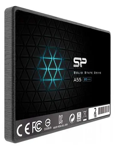 Накопитель SSD 2 ТБ 2.5'' SATA3 SILICON POWER A55 (SP002TBSS3A55S25) - фото 2