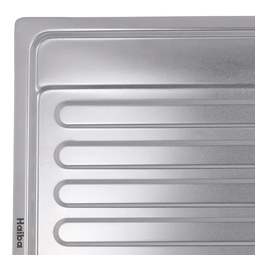 Кухонная мойка Haiba 78x43 satin HB0566, Нержавеющая сталь - фото 3