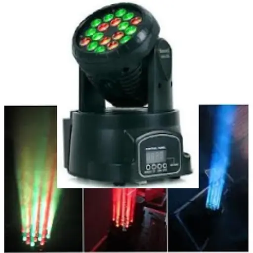 Светодиодная голова Big MH Wash 18x3W RGB