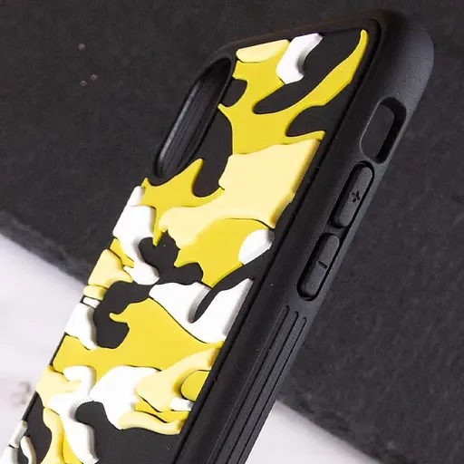 Чохол Epik TPU+PC Army Collection для Apple iPhone XS Max 6.5 Жовтий - фото 4