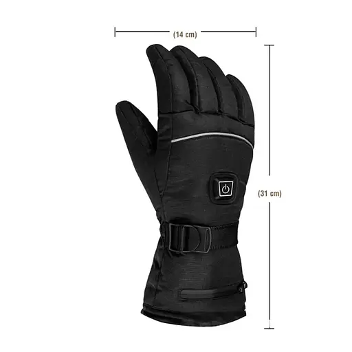 Перчатки с подогревом Luckstone WarmSpace HE500 на аккумуляторах размер L - фото 7