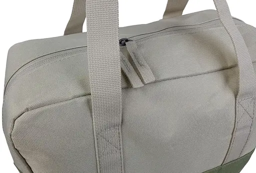 Легкая сумка - рюкзак LS два в одном 15L бежевая с оливковым sum0028841 - фото 8