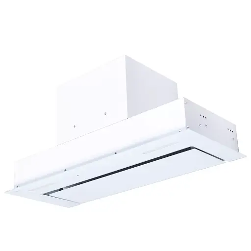 Вытяжка полновстраиваемая PERFELLI BISP 7873 WH LED Strip GLASS - фото 4