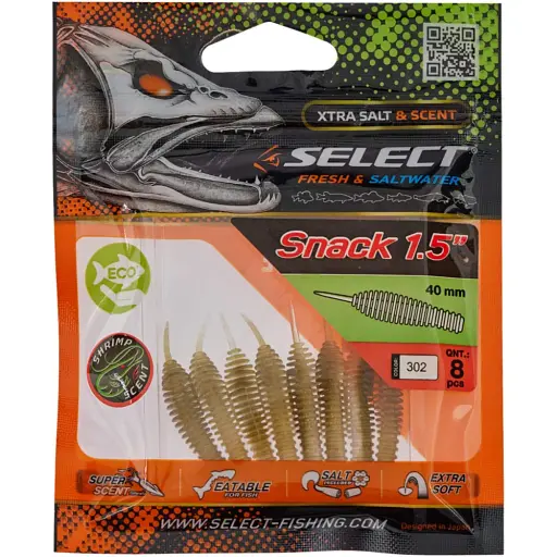 Силикон Select Snack 1.5" #302 (8 шт/уп) - фото 2