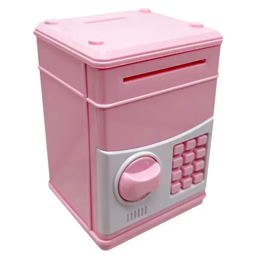 Детская игрушка "Копилка-сейф" 777S(Pink) механическая