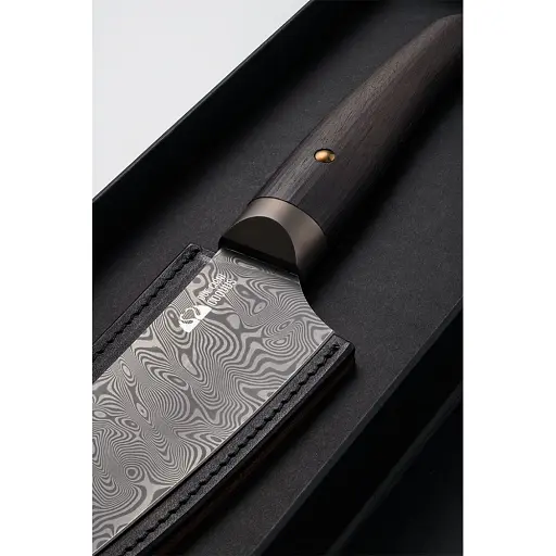 Нож кухонный Due Cigni "Coquus" Chef’s Knife Damask 200 мм - фото 4