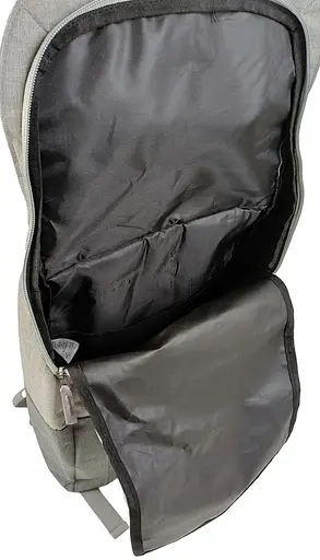 Легкий городской рюкзак 18L Nachhaltiger Rucksack серый LS sum0028837 - фото 8