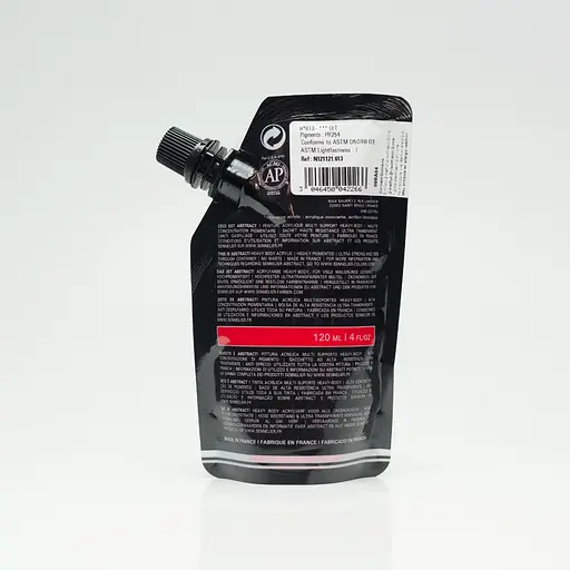 Акриловая краска Sennelier Abstract, 120 мл, Кадмий красный светлый оттенок (Cadmium Red Light Hue) - фото 2