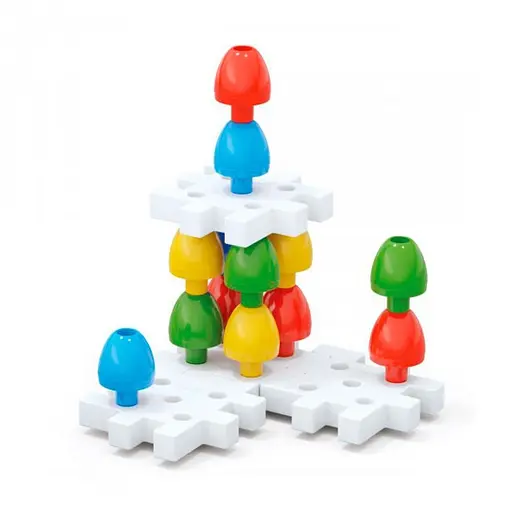 Набір - для занять мозаїкою (великі фішки (16 шт.) - фото 5