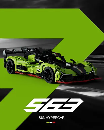 Конструктор Nifeliz Спортивний автомобіль S63 (NF10283) - фото 2