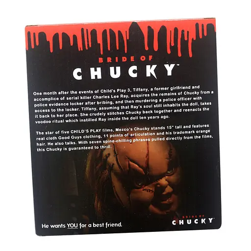 Фигурка Neca Chucky child's Play Чаки из фильма Невеста Чаки 1998 года 10см movies chucky neca - фото 10