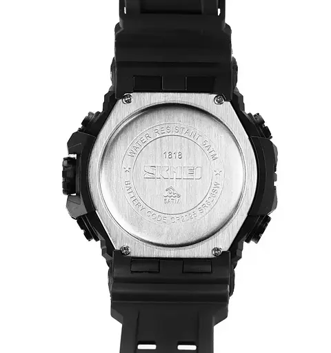 Чоловічий армійський наручний годинник Skmei 1818 Червоний - фото 9