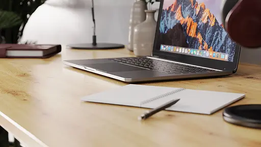 Письмовий стіл Ferrum-decor Серії Конект 75x120x60 чорний ДСП Дуб Артізан 16мм (FRD-104203) - фото 4