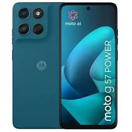 Смартфон Motorola G57 Power, Corsair, 6.72" (2400x1080, 120 Гц, LCD), Qualcomm Snapdragon 6s Gen 4 (8 ядер), 8Gb, 256Gb, 50/8Mp+ - фото 1