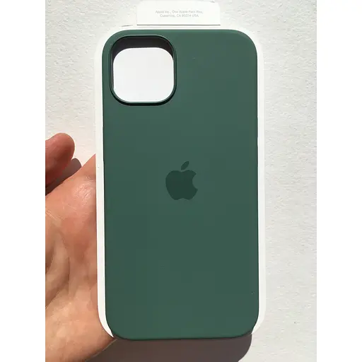 Силіконовий чохол Apple Silicone Case MagSafe для iPhone 13 Eucalyptus MN633ZE/A - фото 7