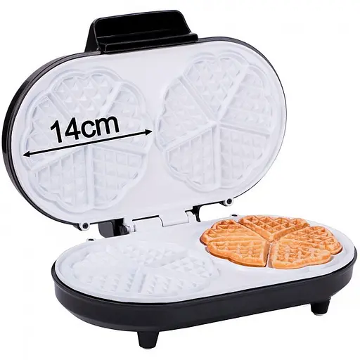 Электрическая вафельница First FA-5305-2 с антипригарным покрытием - фото 3