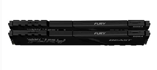 Модуль памяти DDR4 2x32 ГБ/3200 Kingston Fury Beast Black (KF432C16BBK2/64) - фото 2
