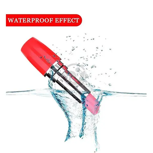Мини-вибратор «Помада» для клиторальной стимуляции 4 см Металлик - фото 2