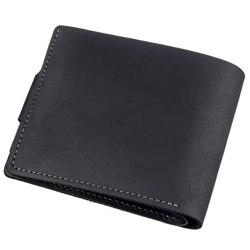 Чоловічий шкіряний гаманець Grande Pelle 9х11х3 см acs0015765 - фото 2