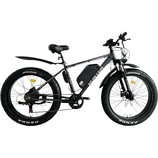 Електровелосипед Corso Hunter HT-76285, 26", для дорослих, мотор-колесо, літієвий акумулятор, амортизація, дискові гальма