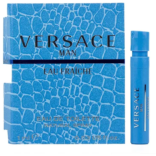 Туалетна вода Versace Man Eau Fraiche 1 мл - фото 1