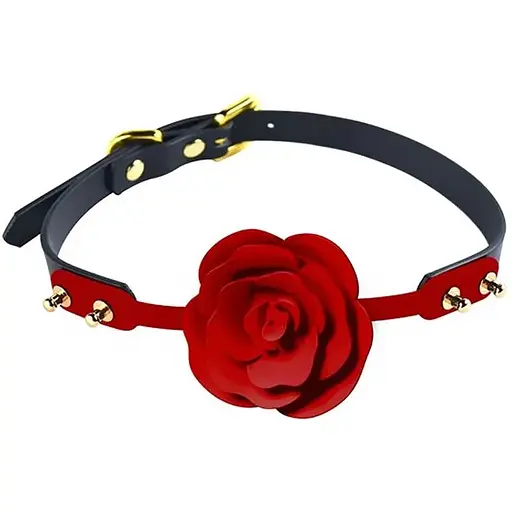 Розкішний кляп у вигляді троянди Zalo - Rose Ball Gag