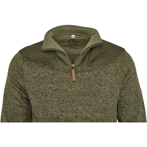Пуловер Orbis Textil Fleece 427003 - 55 4XL Оливковый - фото 4