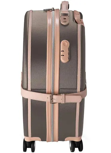 Чемодан Semi Line 24" (M) Brown/Pink Cream (T5673-3) (DAS302679) - фото 7