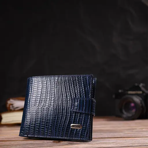 Мужской кожаный кошелек Canpellini 12.2х9.5х2 см acs0025620 - фото 6