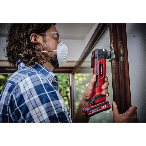 Многофункциональный инструмент Einhell Professional TP-MG 18 Li BL - Solo PXC аккумуляторный 18В без АКБ и ЗУ (4465190) - фото 14