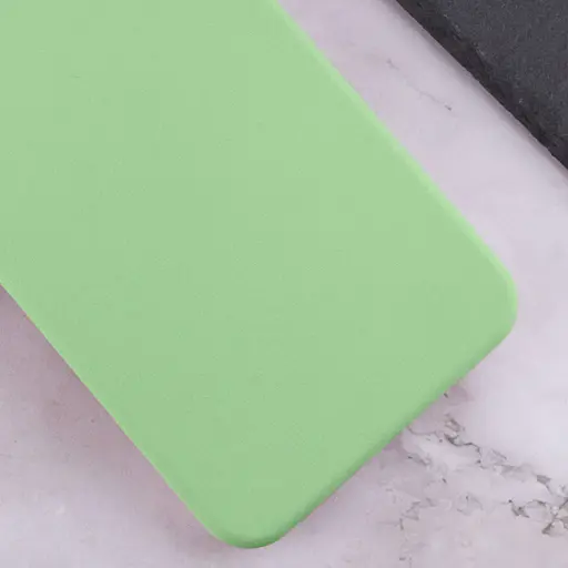 Чохол Getman TPU Liquid Silk Full Camera для Xiaomi Redmi 13 4G/Poco M6 4G Зелений/Pistachio - фото 2