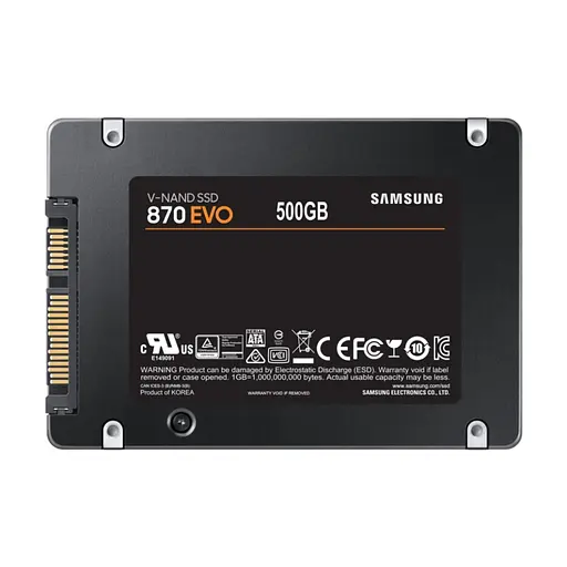 SSD-накопитель Samsung 870 EVO[MZ-77E500BW] - фото 3