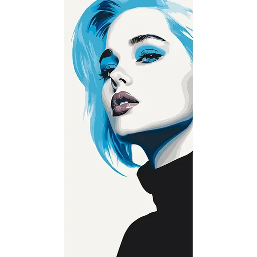 Картина за номерами "Юний образ" Art Craft 40х80 см 10058-AC