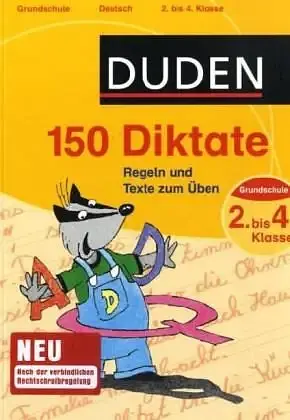 Duden, 150 Diktate. 2-4 Klasse
