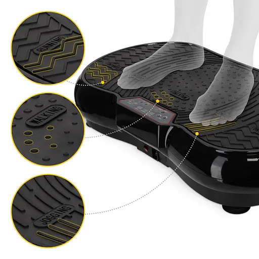 Віброплатформа для тренувань 4FIZJO Pro+ з пультом та еспандерами 4FJ0594 (P-5907739319524) - фото 6