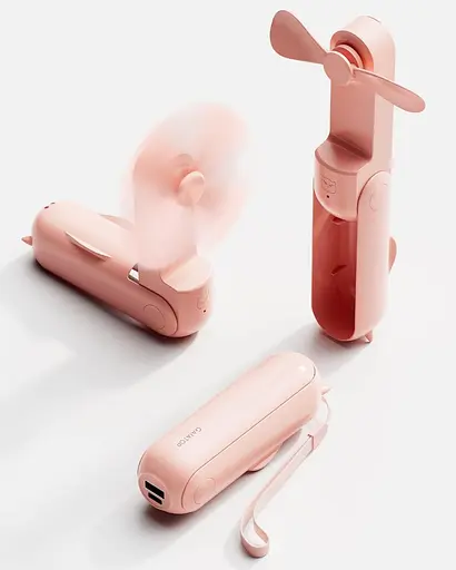 Портативный ручной вентилятор Gaiatop с USB 2000 мАч - фото 2