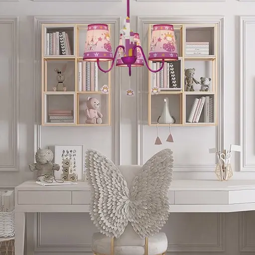 Люстра подвесная детская Sirius MD11020-3C на лампочки