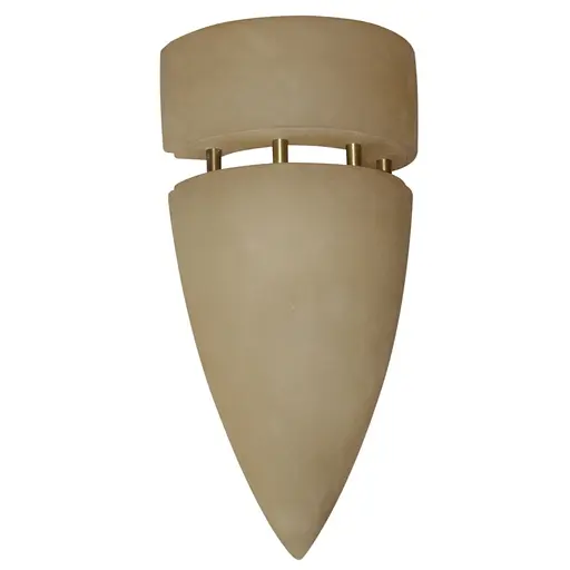 Бра Brille 9918W настенное накладное минимализм под камень ant brass antik