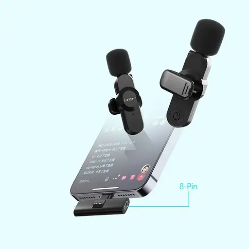 Мікрофонна радіосистема Earldom ET-MC8L Lightning Black [136104] - фото 8