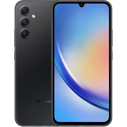 Смартфон Samsung Galaxy A34 5G 6/128GB Black (SM-A346EZKA)