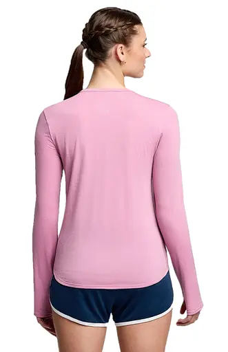 Кофта Saucony Stopwatch Long Sleeve Wmn L Orchid (1097-SAW800486-ORH L) - фото 2