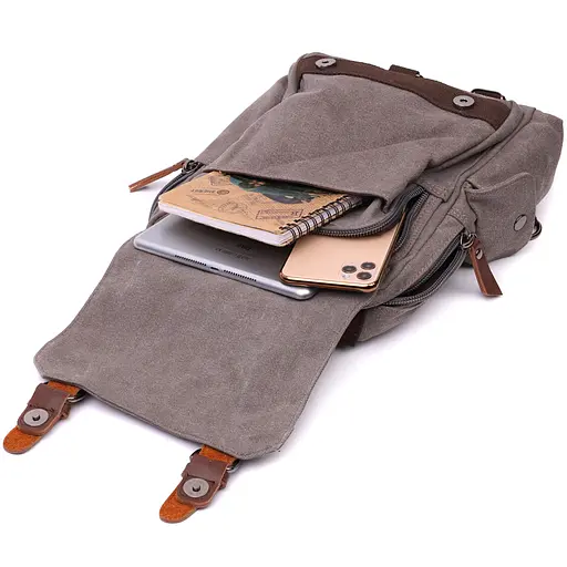 Сумка чоловіча Vintage 22х32х12 см sum0023558 - фото 6