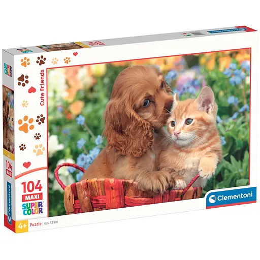 Пазл Clementoni Мaxi Noli Cute Friends 104 елементи (25763) - фото 1
